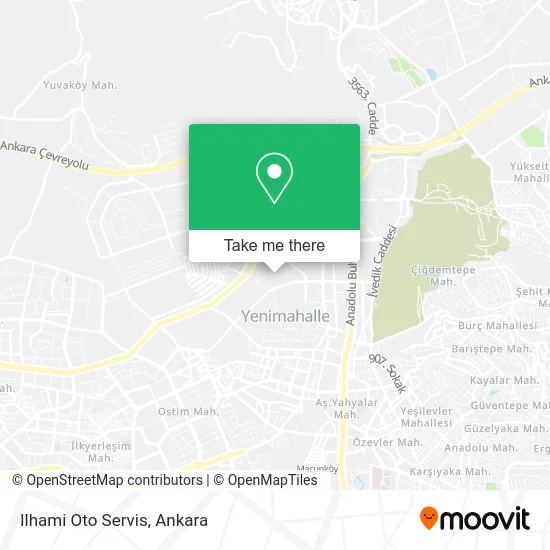 Ilhami Oto Servis map