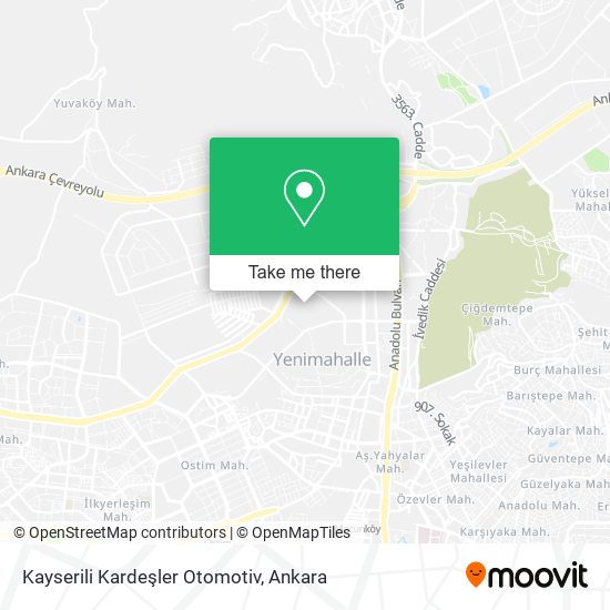 Kayserili Kardeşler Otomotiv map