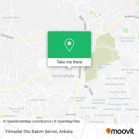 Yılmazlar Oto Bakım Servisi map