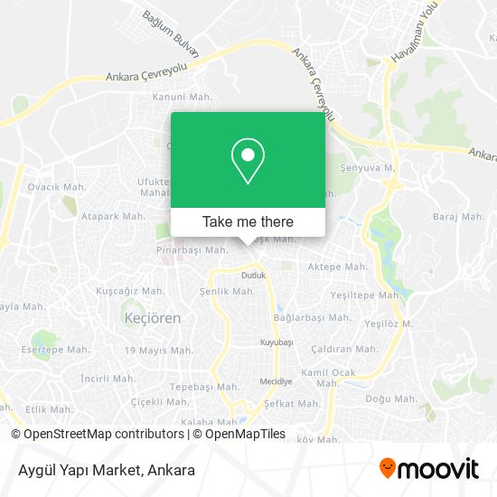Aygül Yapı Market map
