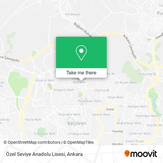 Özel Seviye Anadolu Lisesi map