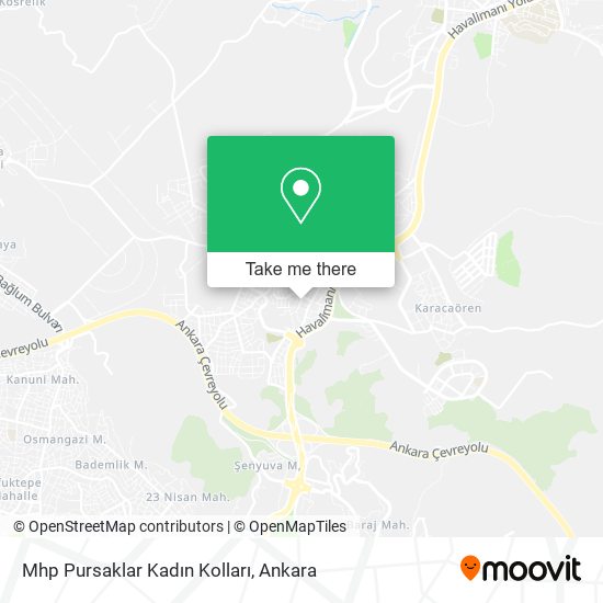 Mhp Pursaklar Kadın Kolları map