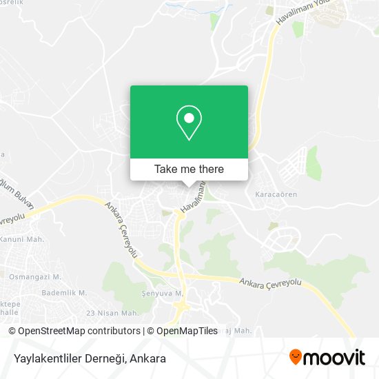 Yaylakentliler Derneği map