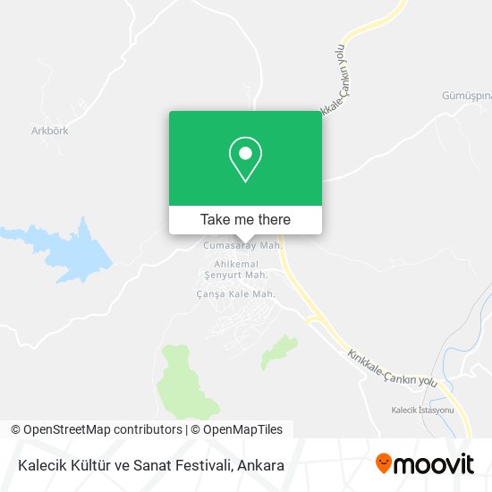 Kalecik Kültür ve Sanat Festivali map