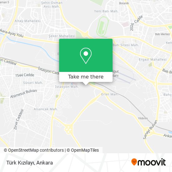 Türk Kızılayı map