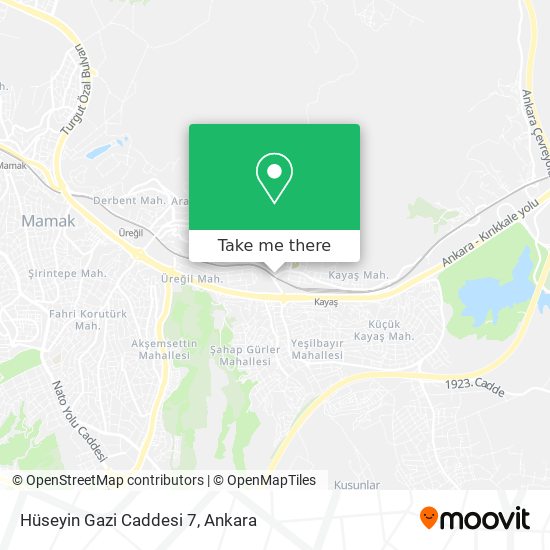 Hüseyin Gazi Caddesi 7 map