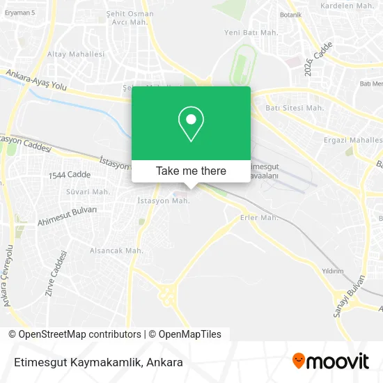 Etimesgut Kaymakamlik map