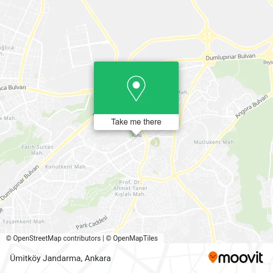 Ümitköy Jandarma map
