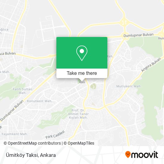 Ümitköy Taksi map