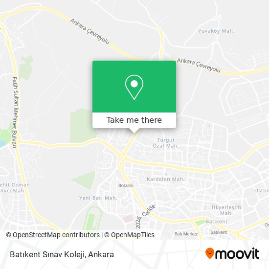 Batıkent Sınav Koleji map