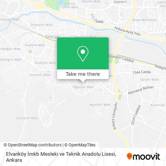 Elvanköy İmkb Mesleki ve Teknik Anadolu Lisesi map