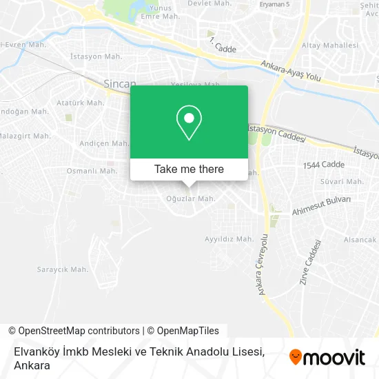 Elvanköy İmkb Mesleki ve Teknik Anadolu Lisesi map