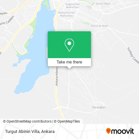 Turgut Abinin Villa map