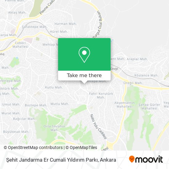 Şehit Jandarma Er Cumali Yıldırım Parkı map
