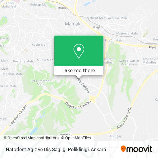 Natodent Ağız ve Diş Sağlığı Polikliniği map