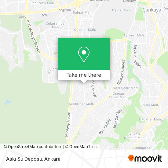 Aski Su Deposu map