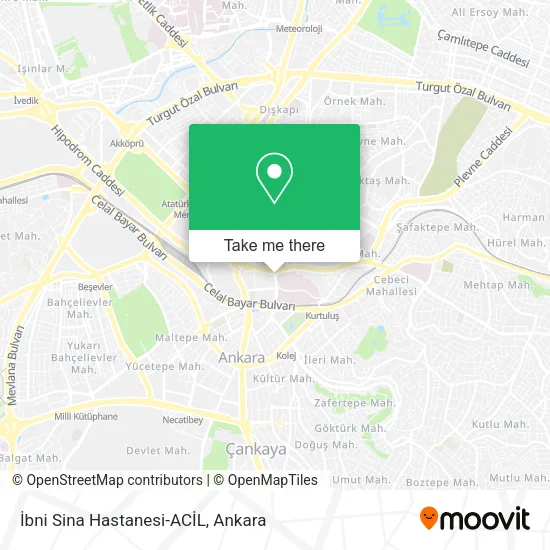 İbni Sina Hastanesi-ACİL map