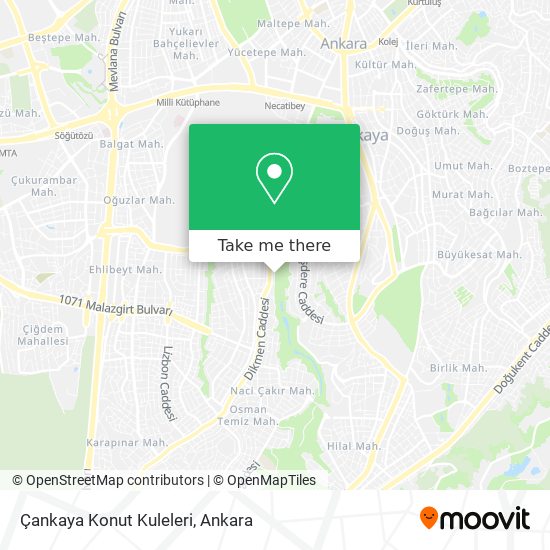 Çankaya Konut Kuleleri map