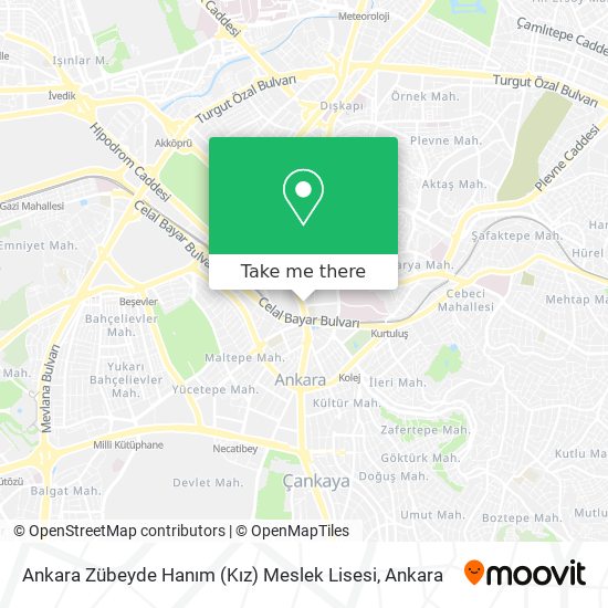 Ankara Zübeyde Hanım (Kız) Meslek Lisesi map