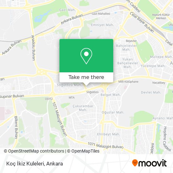 Koç İkiz Kuleleri map