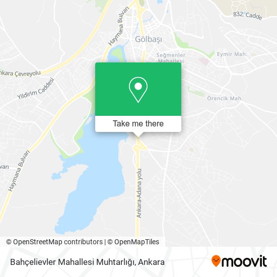 Bahçelievler Mahallesi Muhtarlığı map