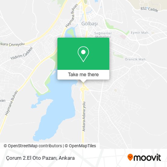 Çorum 2.El Oto Pazarı map