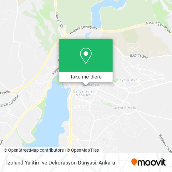 İzoland Yalitim ve Dekorasyon Dünyasi map