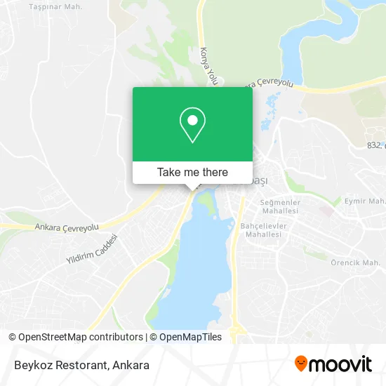 Beykoz Restorant map