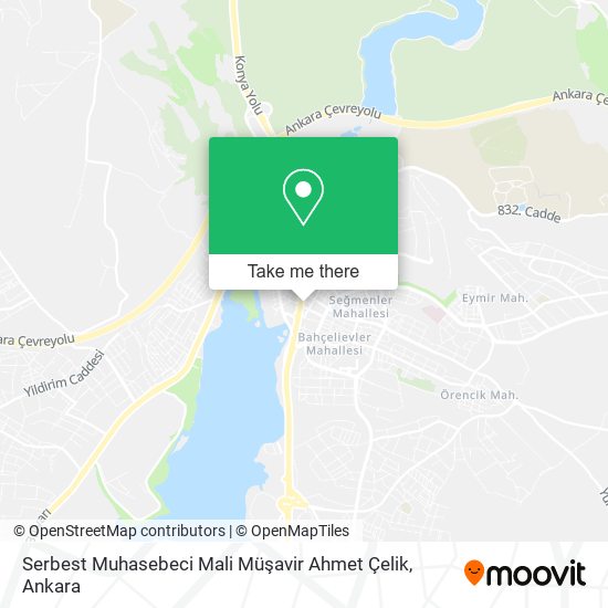 Serbest Muhasebeci Mali Müşavir Ahmet Çelik map