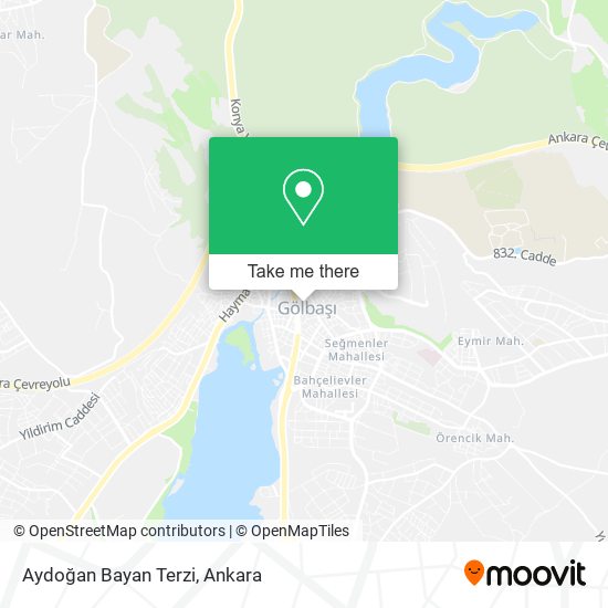 Aydoğan Bayan Terzi map