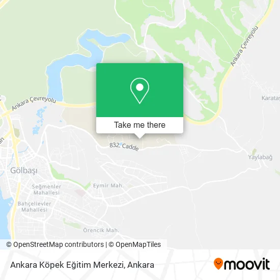 Ankara Köpek Eğitim Merkezi map