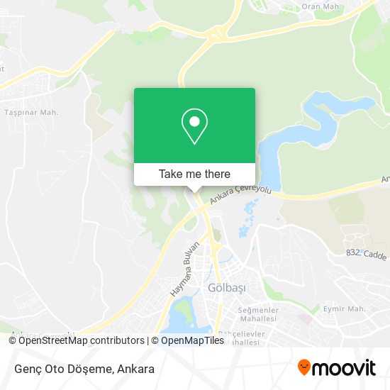 Genç Oto Döşeme map