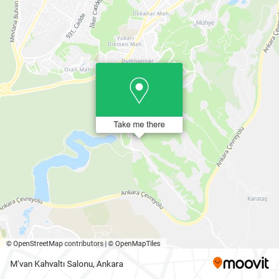 M'van Kahvaltı Salonu map