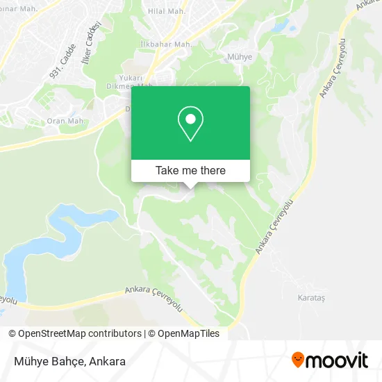 Mühye Bahçe map