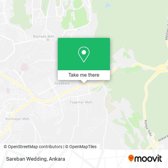 Sareban Wedding map