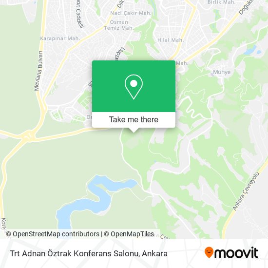 Trt Adnan Öztrak Konferans Salonu map