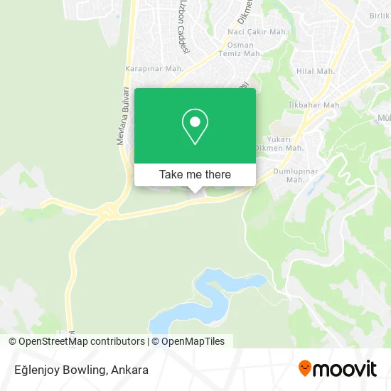 Eğlenjoy Bowling map