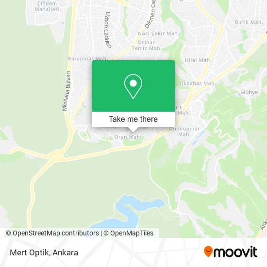 Mert Optik map