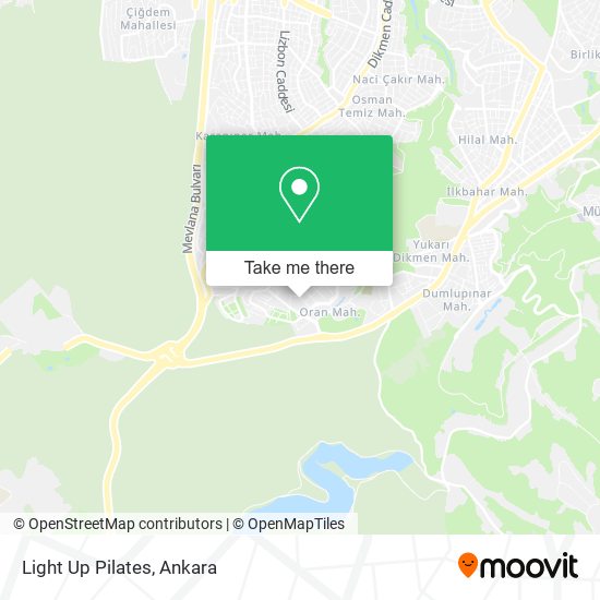 Light Up Pilates map