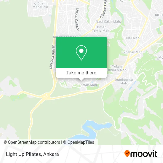 Light Up Pilates map