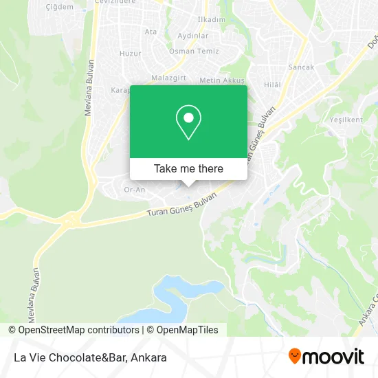 La Vie Chocolate&Bar map