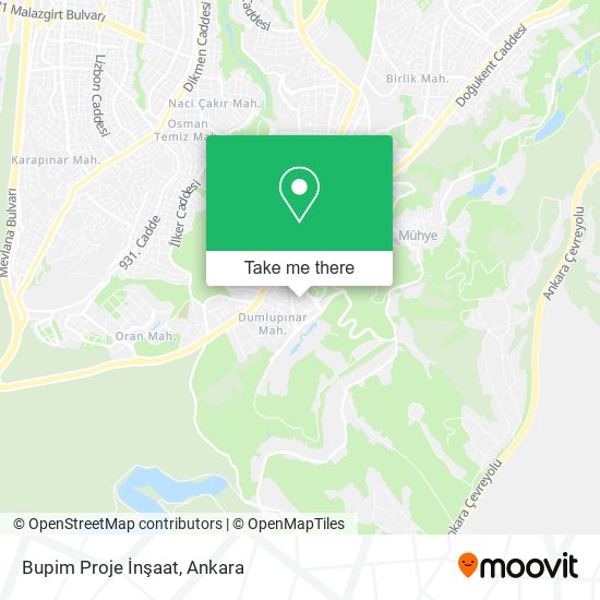 Bupim Proje İnşaat map