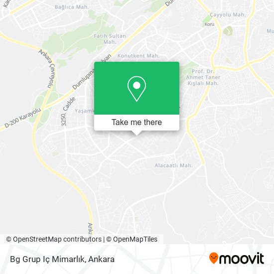 Bg Grup Iç Mimarlık map