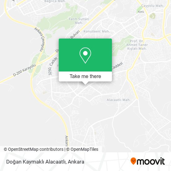 Doğan Kaymaklı Alacaatlı map