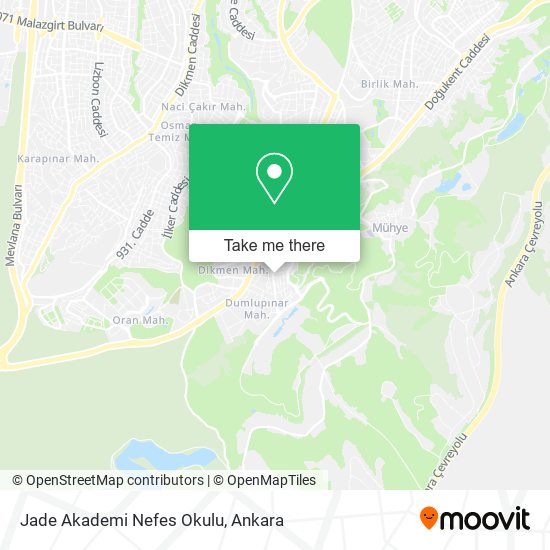 Jade Akademi Nefes Okulu map