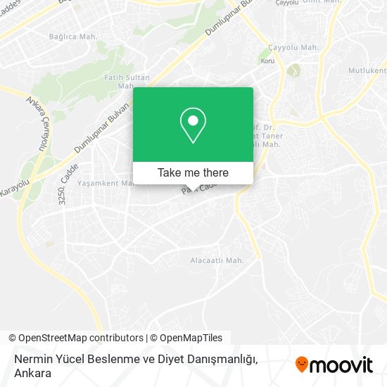 Nermin Yücel Beslenme ve Diyet Danışmanlığı map