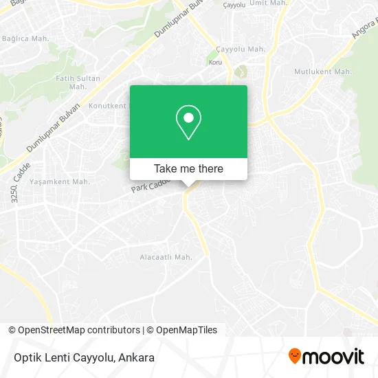 Optik Lenti Cayyolu map