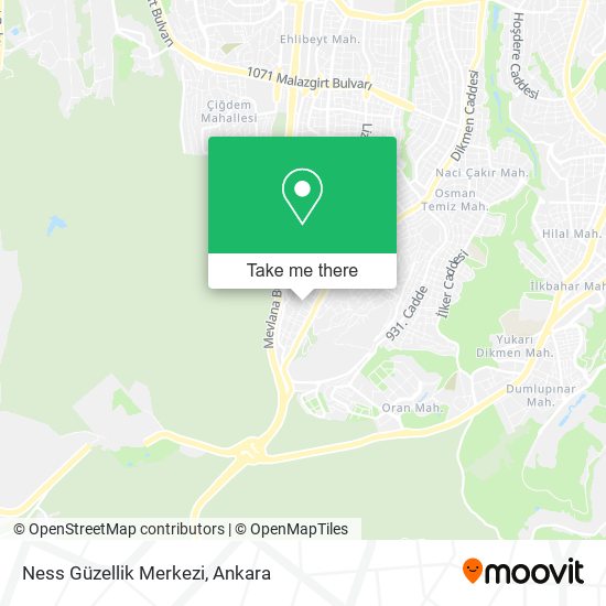 Ness Güzellik Merkezi map