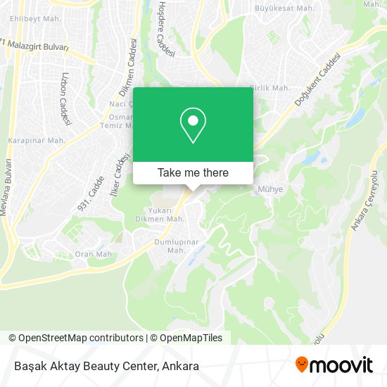 Başak Aktay Beauty Center map
