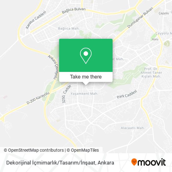 Dekorijinal İçmimarlık / Tasarım / İnşaat map